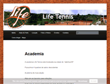 Tablet Screenshot of lifetennis.com.br